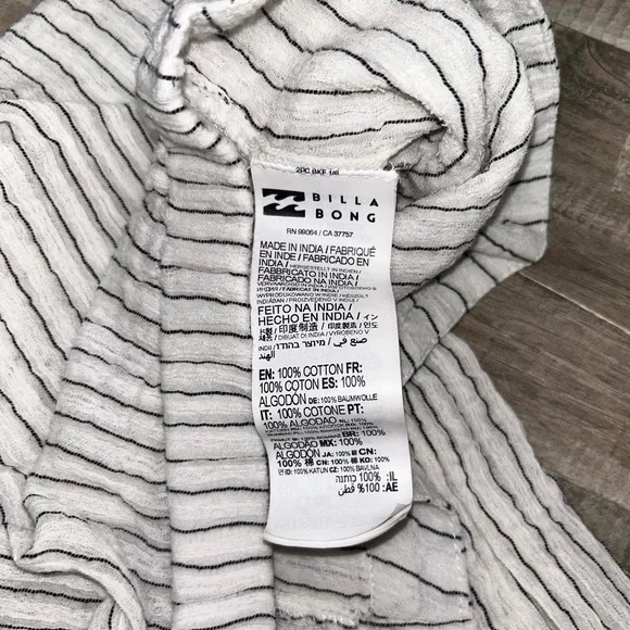 Billabong Wandering Soul Flyaway Beachy Boho Casual Pants Size Large - Picture 8 of 8